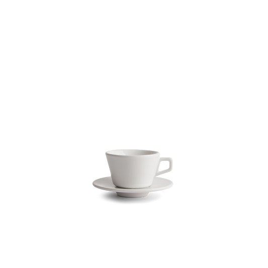 3oz Espresso Cup & Saucer - White