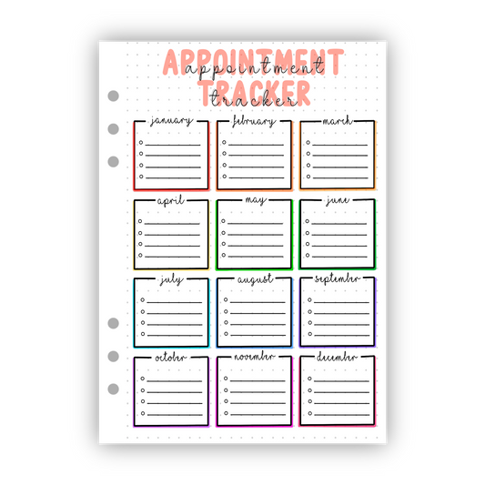 Appointment Tracker