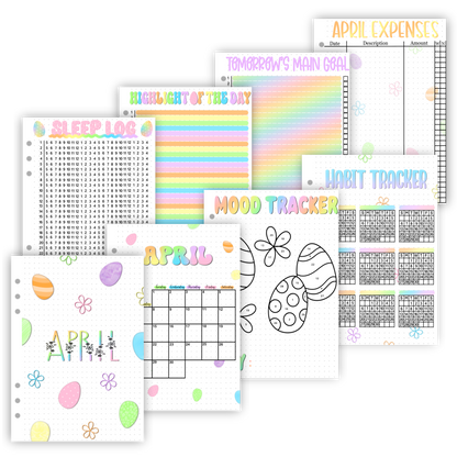 2025 Individual Monthly Holiday Pages
