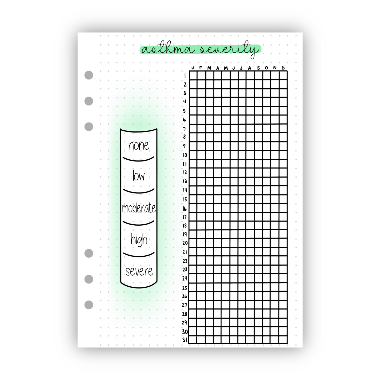 Asthma Severity Tracker