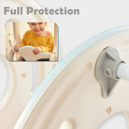 Kids Slide with Bus Play Structure Freestanding Bus Toy with Slide for Toddlers Bus Slide Set with Basketball Hoop