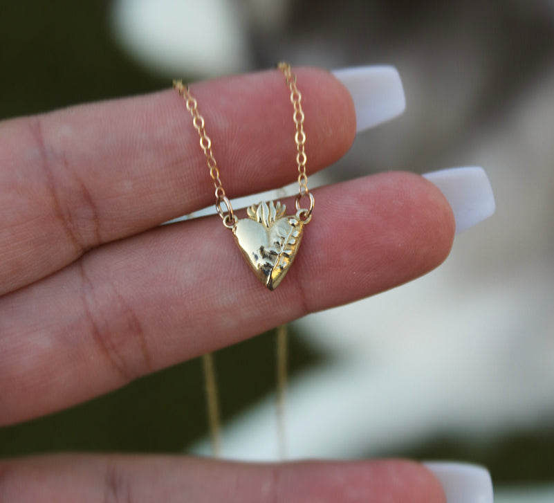 Holy Hearts™ Chaste Heart Of St. Joseph Necklace