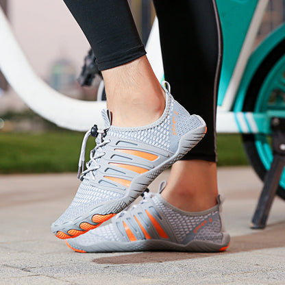 New Five-Finger Shoes Couple Upstream Shoes Diving Snorkeling Shoes Light Wading Outdoor Beach Men And Women Swimming Shoes