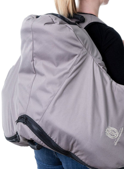 Saddle Carrier, Backpack Convenience, Hip-Belt, High Protection, 2 Sizes