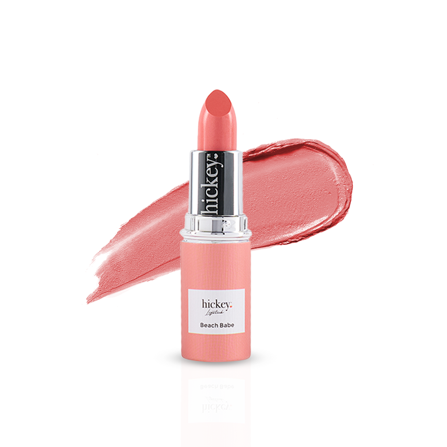 Crushing Coral Lipstick Refill | Clean, Peachy-Pink for Every Skin Tone | Hickey Lipstick