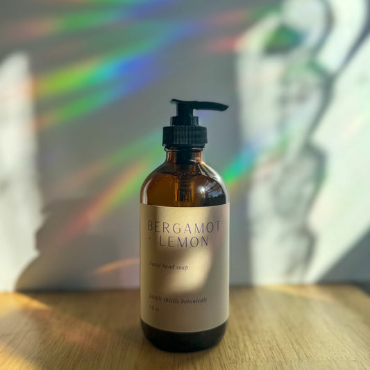 Bergamot + Lemon Liquid Hand Soap
