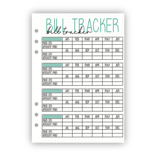Bill Tracker