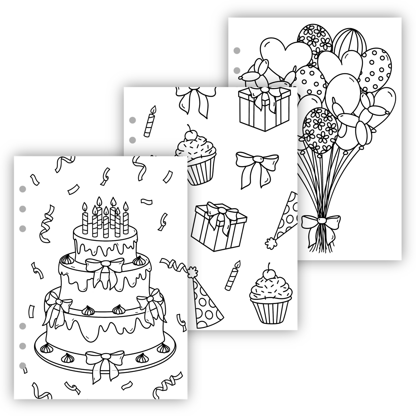 Birthday Coloring Pages