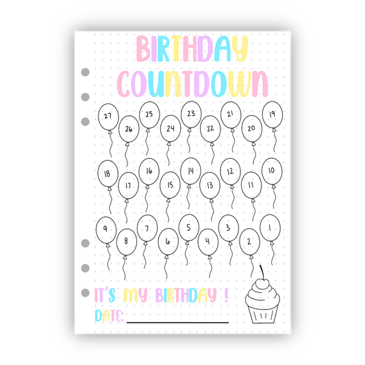 Birthday Countdown