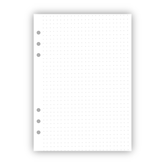 Blank Dot Grid Pages