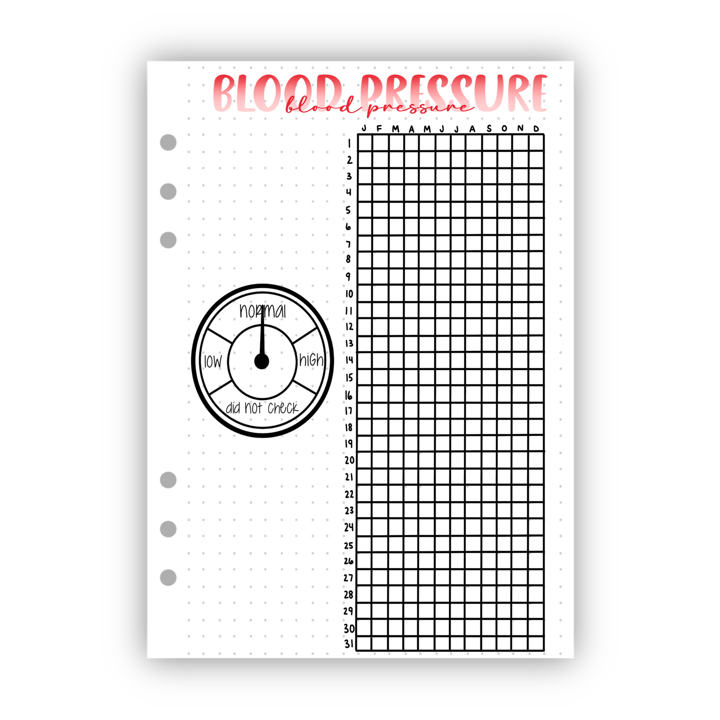 Blood Pressure Tracker
