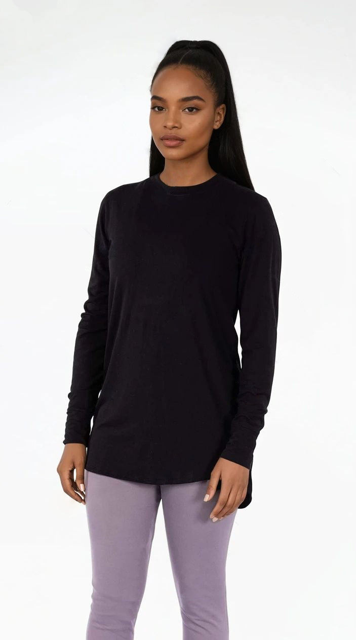Favorite Long Sleeve Longline Shirt