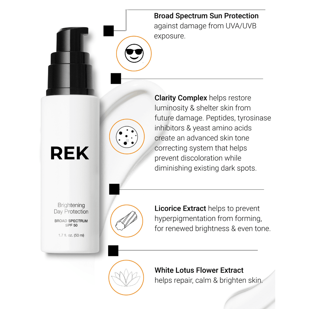 Brightening Day Protection – Daily Brightening SPF Moisturizer | REK Cosmetics
