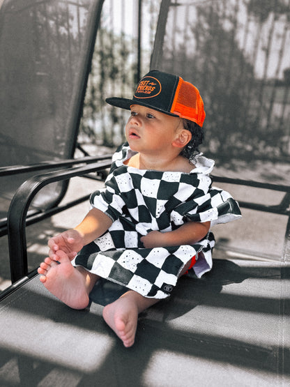 Classic checks | hooded towel