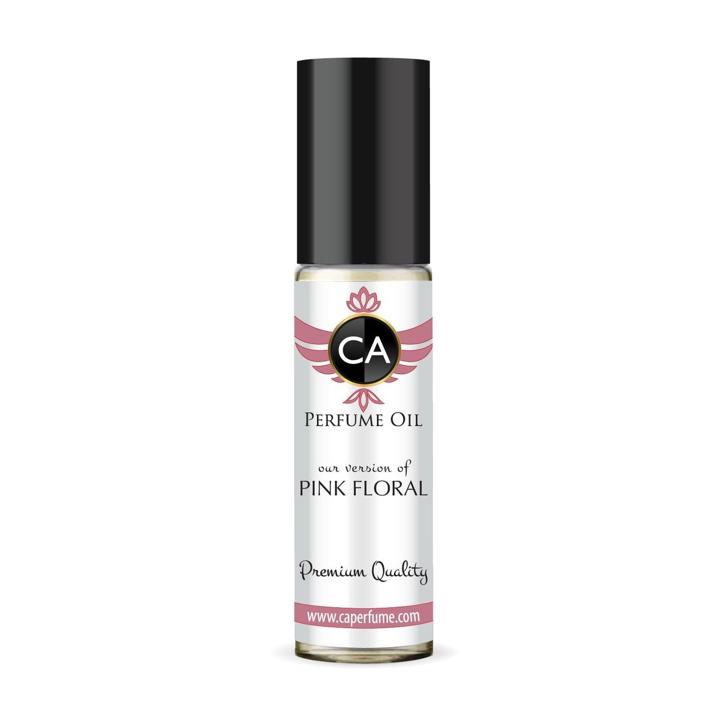 445- Pink Floral Body Oil Roll-On