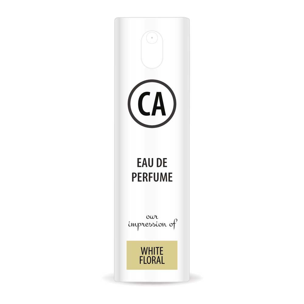 444- White Floral Perfume Spray