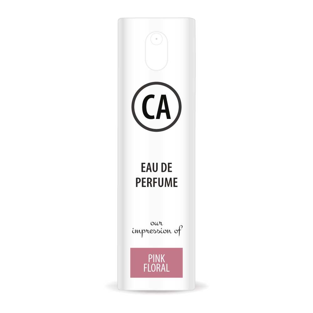 445- Pink Floral  Perfume Spray