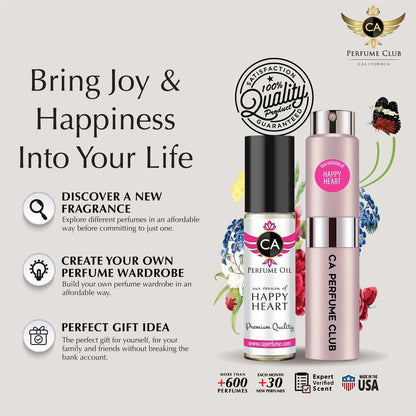 041- Blooming Mind Duo Set  Fragrance Oil and Perfume Spray Bundle