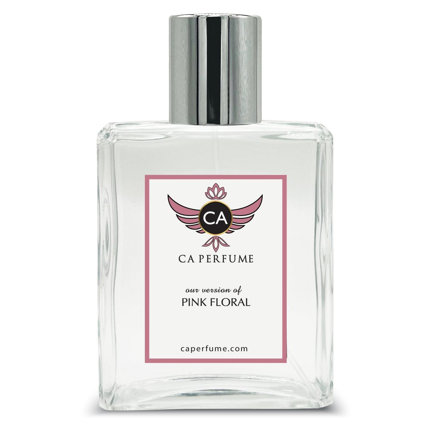 445- Pink Floral  Perfume Spray