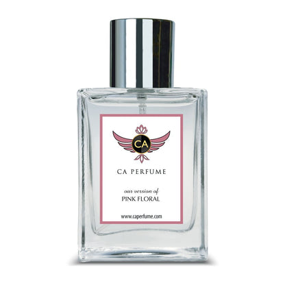 445- Pink Floral  Perfume Spray