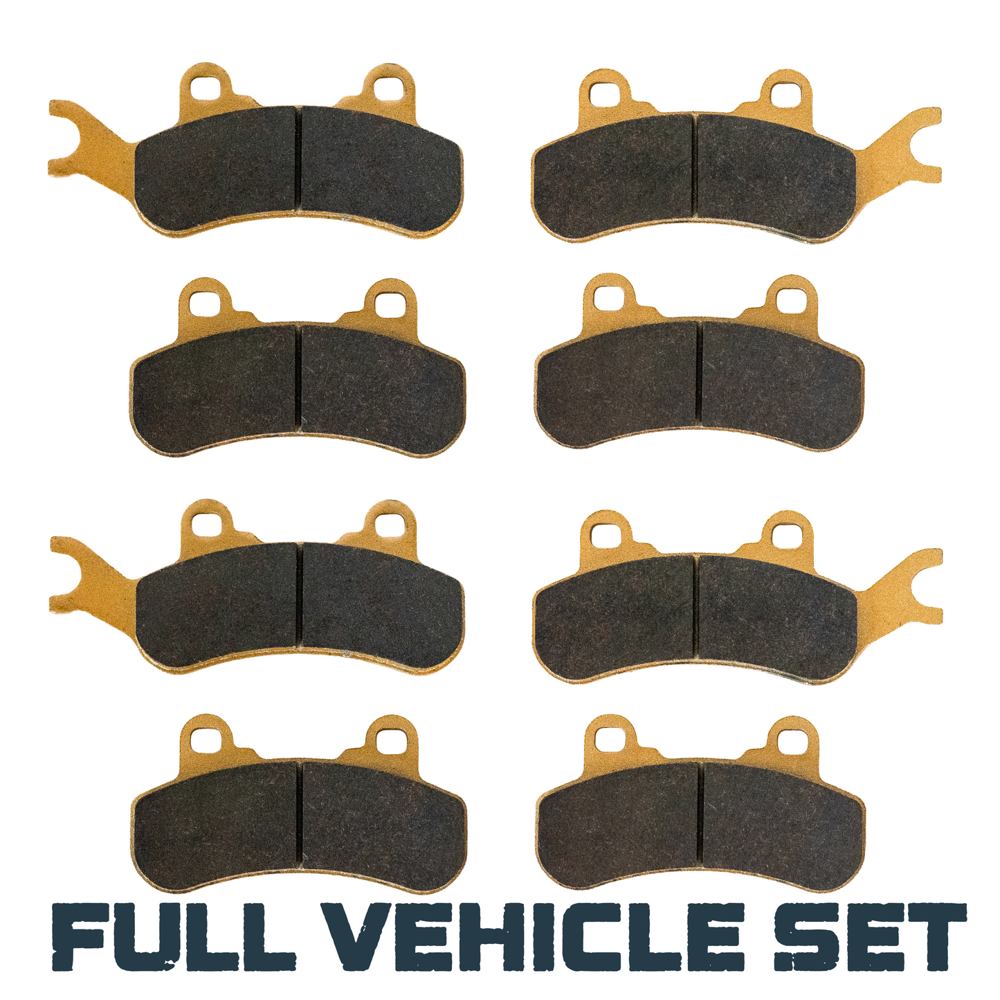 Can-Am Defender MAX HD7 HD8 HD9 HD10 6x6 & PRO 2017-2025 Ceramic Brake Pad Set