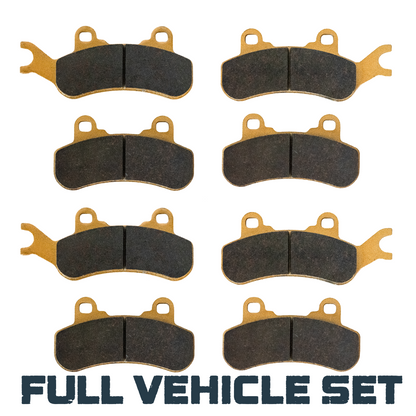 Can-Am Defender MAX HD7 HD8 HD9 HD10 6x6 & PRO 2017-2025 Ceramic Brake Pad Set