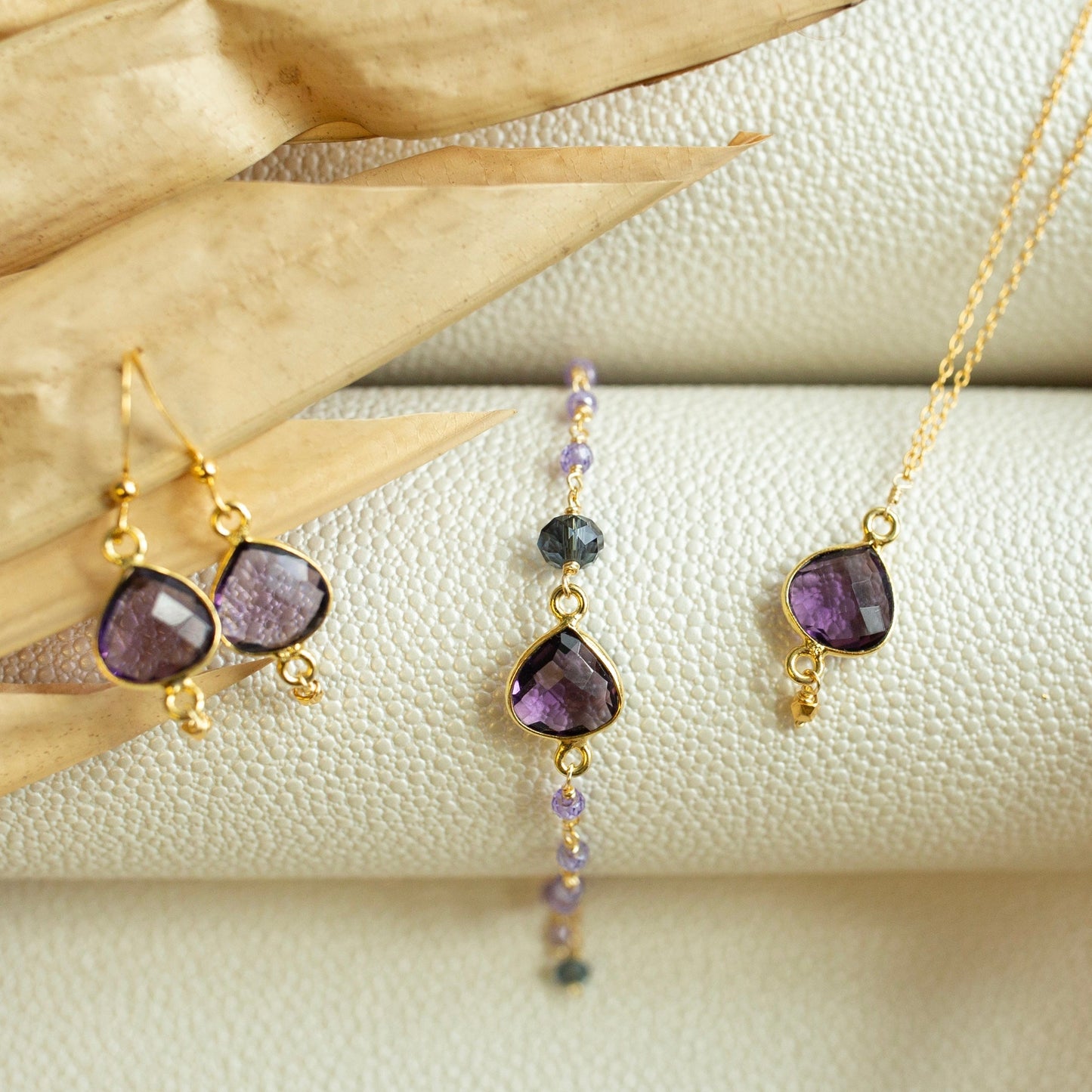 Amethyst Ballet Bracelet