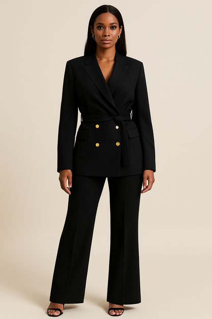 Belted Blazer