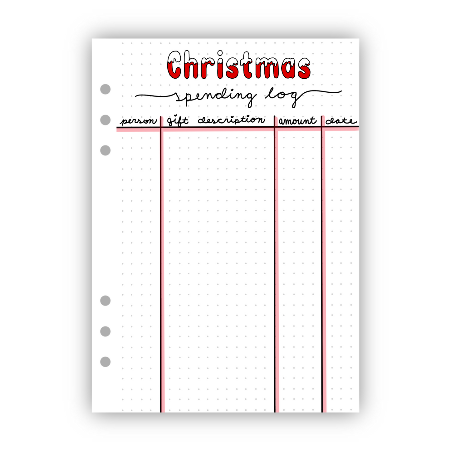Christmas Gift Pages