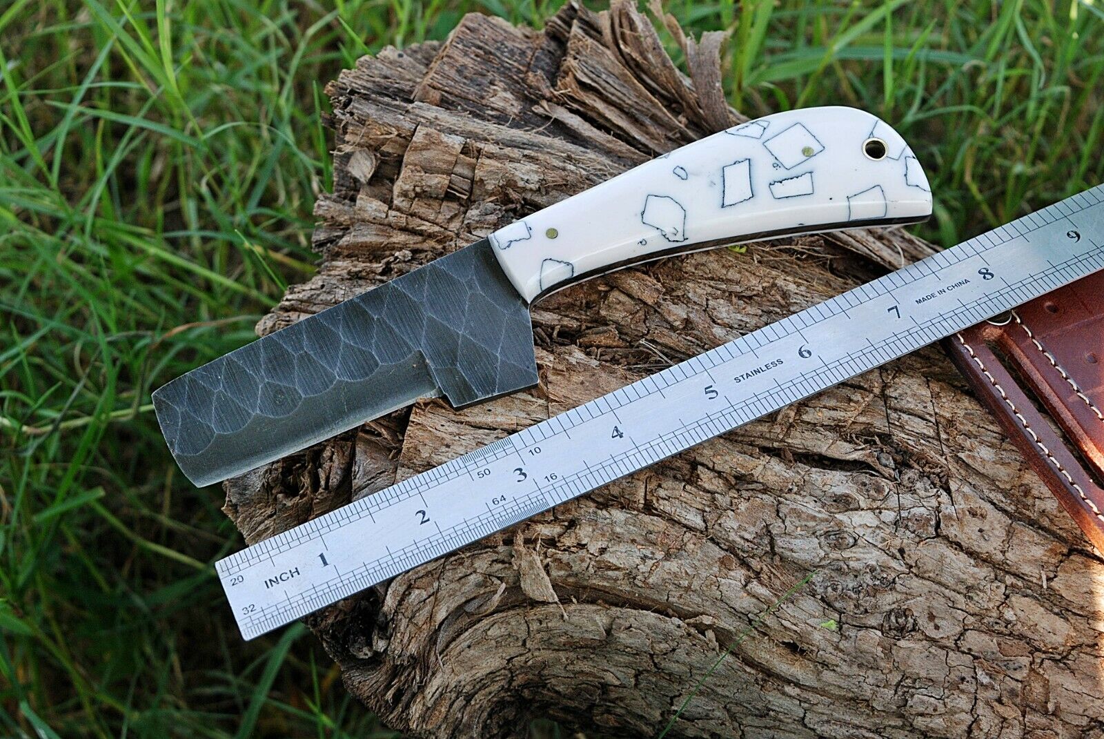 Custom Handmade Cowboy Bull Cutter Knives – 4" J2 Steel Blade