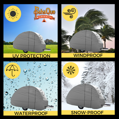 Ultimate Toys Trailer Cover By PahaQue Durable Weather-Resistant Protection