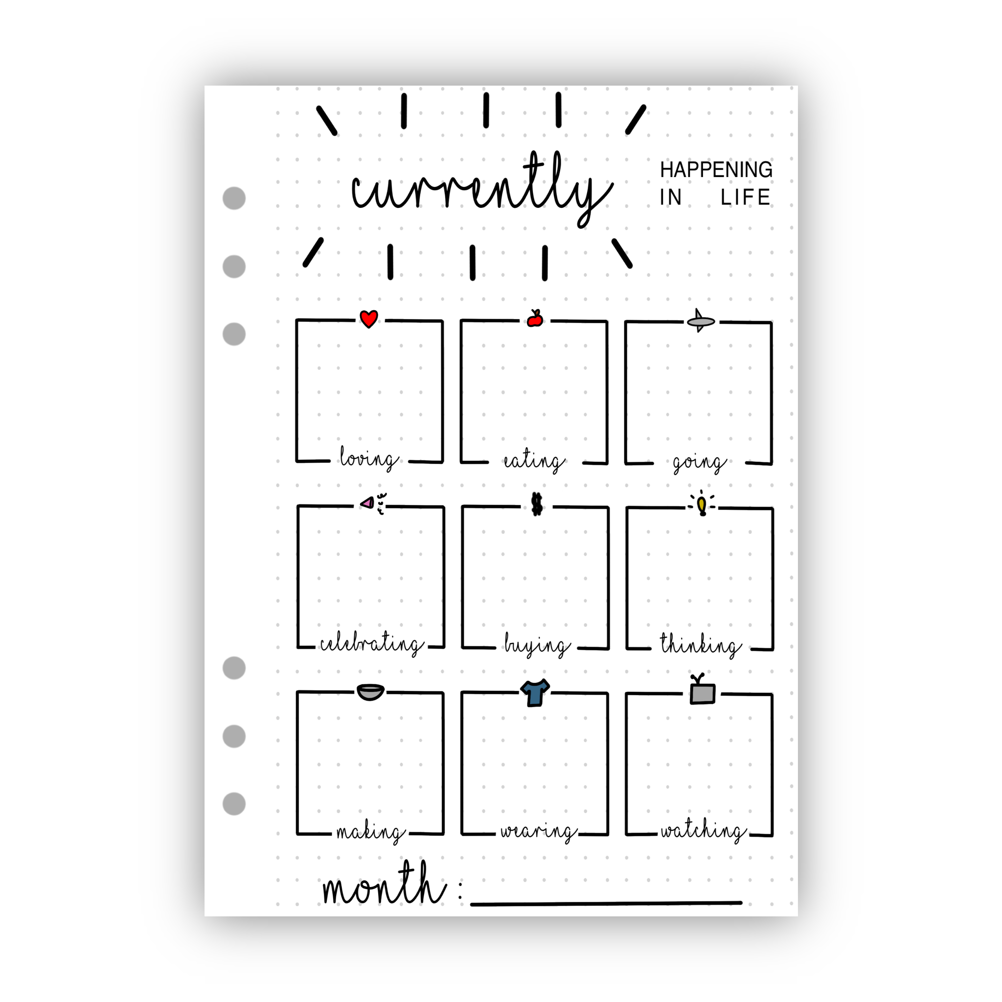 Currently Happening in Life