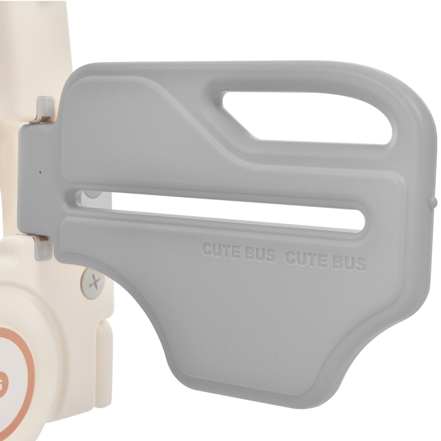 Kids Slide with Bus Play Structure Freestanding Bus Toy with Slide for Toddlers Bus Slide Set with Basketball Hoop