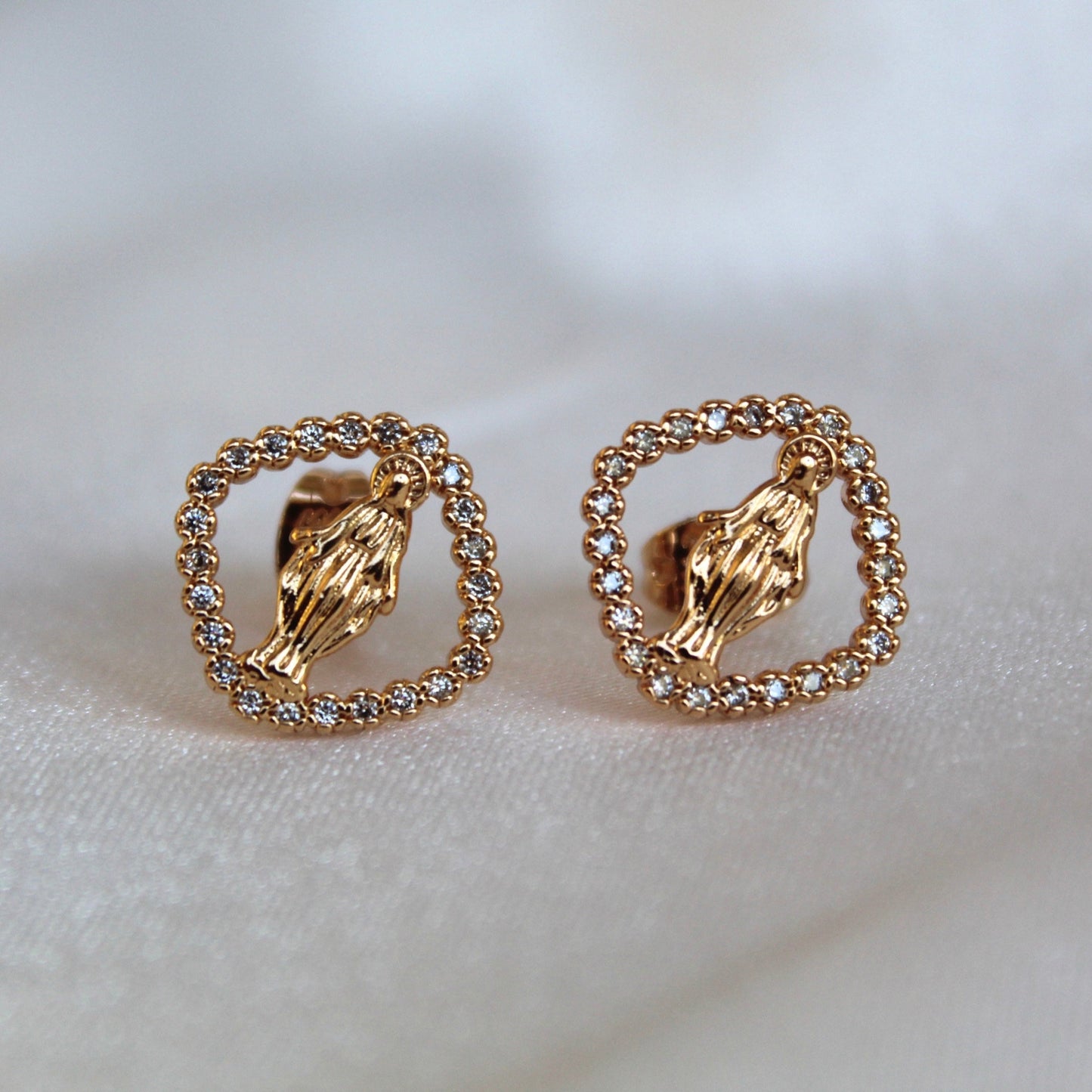 Our Lady of Grace Earrings