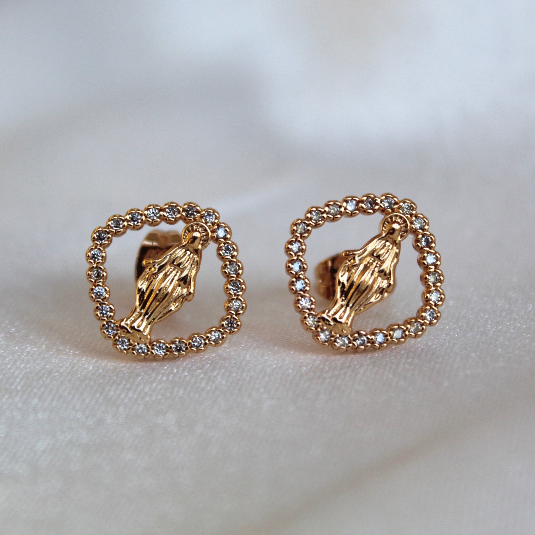 Our Lady of Grace Earrings