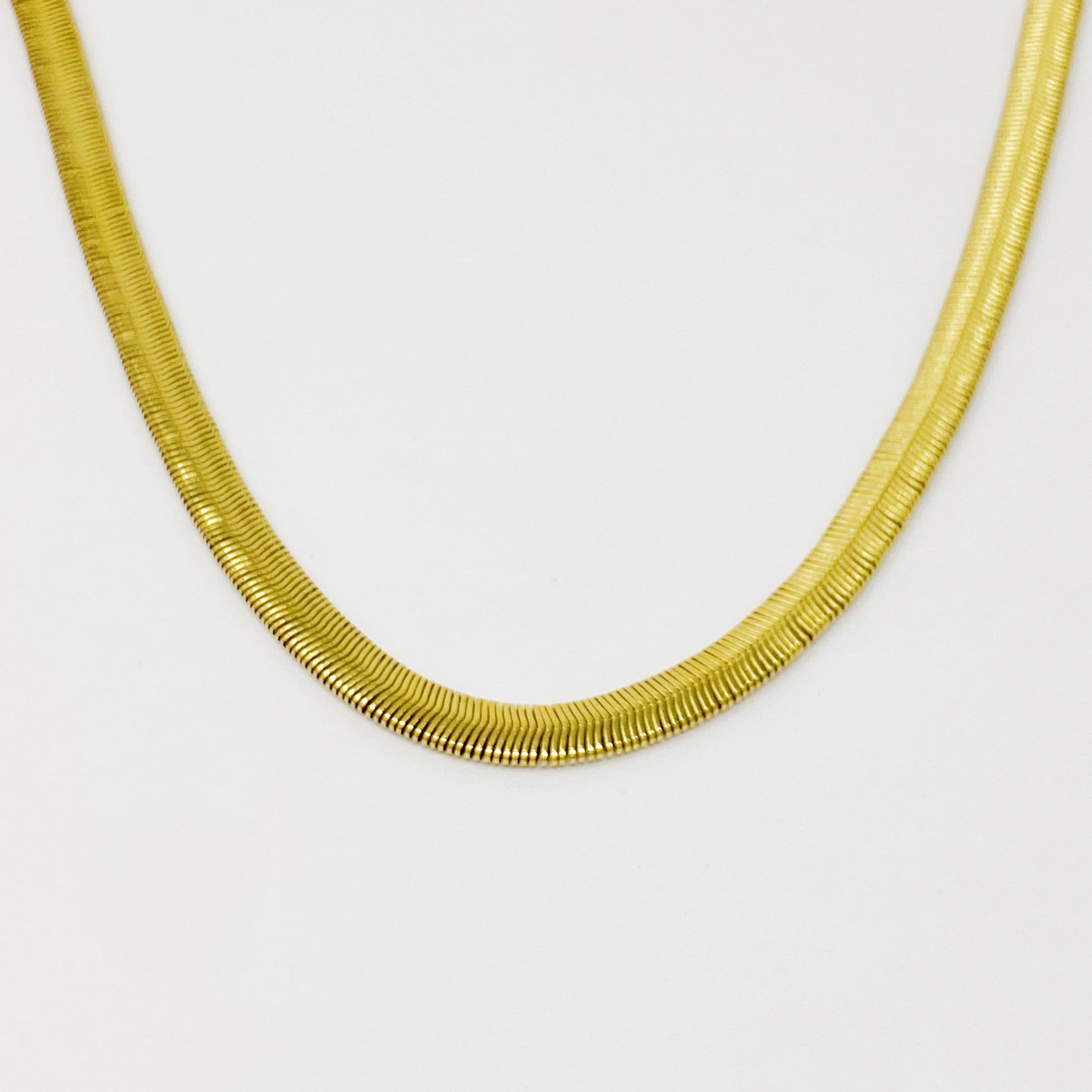 Style Staple Herringbone Chain Necklace