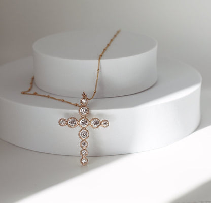 Old World Cross Necklace