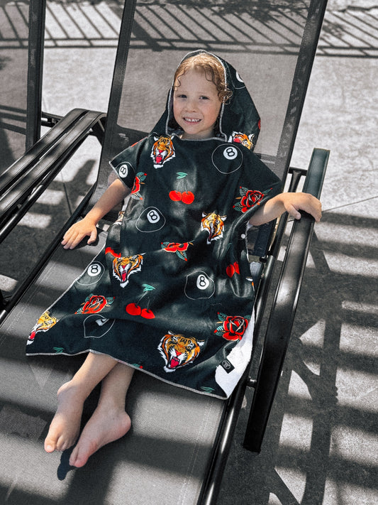 Tattoo flash | hooded towel