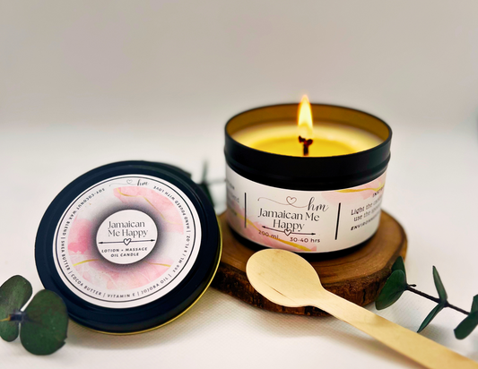 Jamaica Me Happy Lotion+Massage Candle