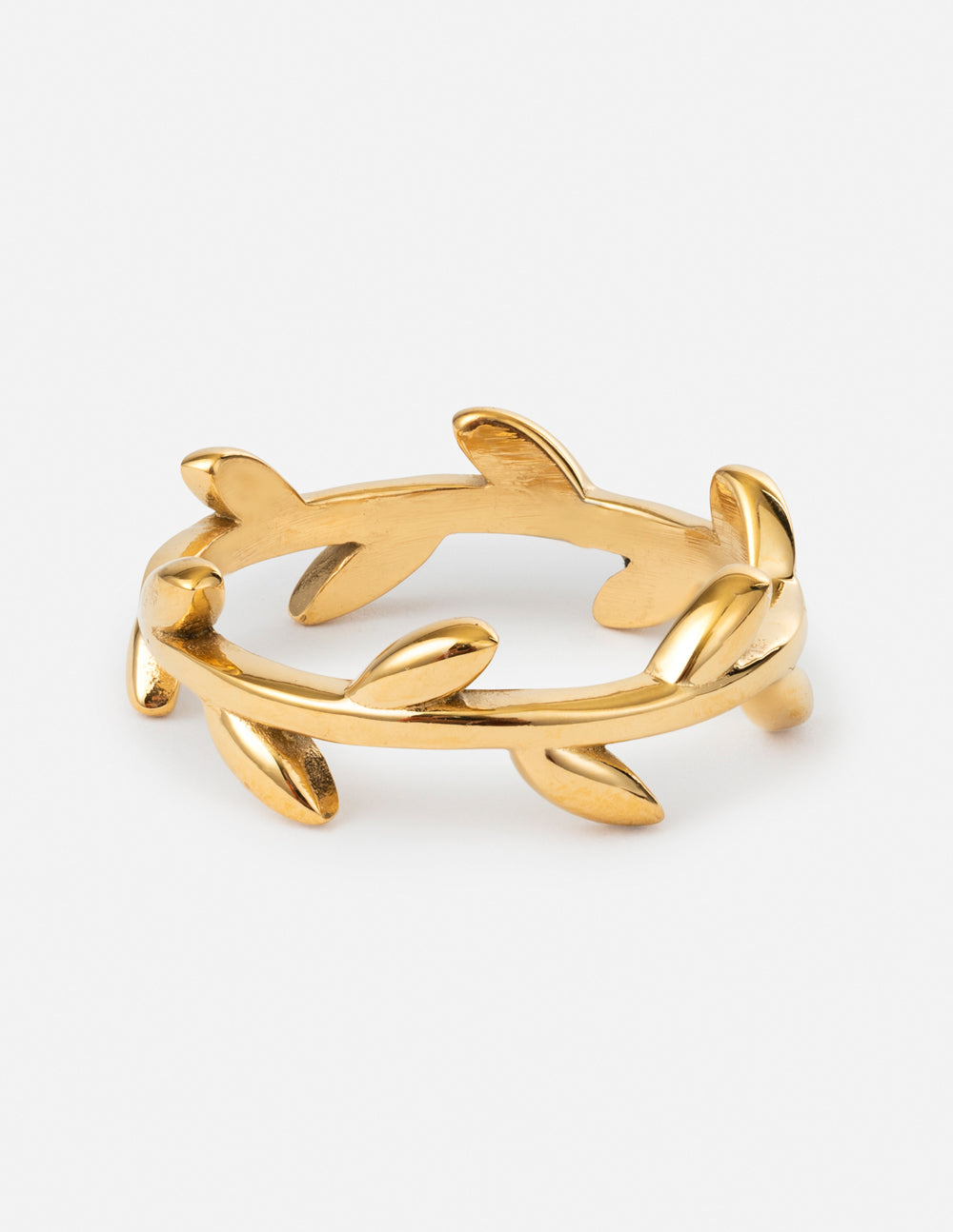 Dainty Olive Branch Ring