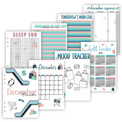 2025 Monthly Page Sets