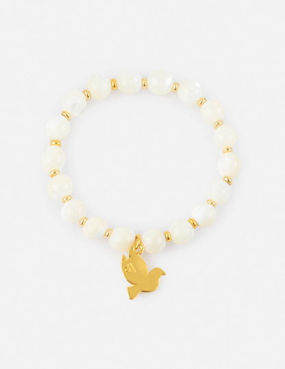 Dove Charm Bracelet