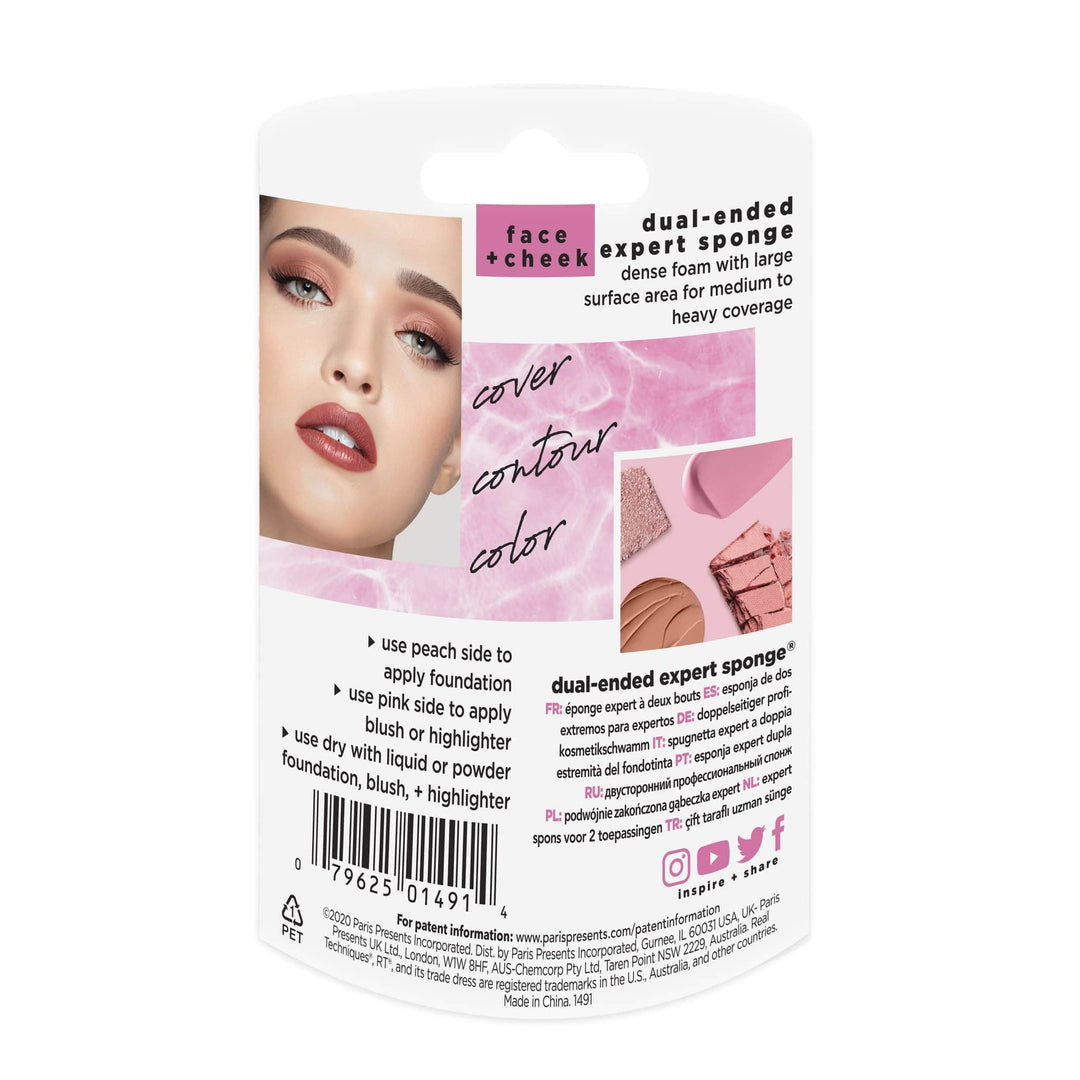 REAL TECHNIQUES Dual - Ended Expert Sponge