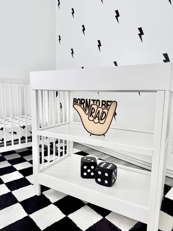 Born to be rad | wall sign