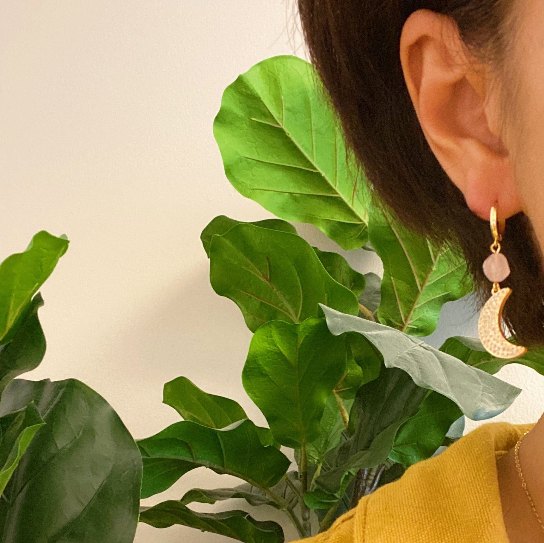 Shine From Sky Drop Earrings