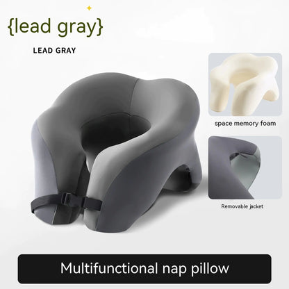 CozyHug Memory Foam Nap Pillow