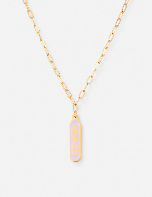 Enamel WWJD Necklace