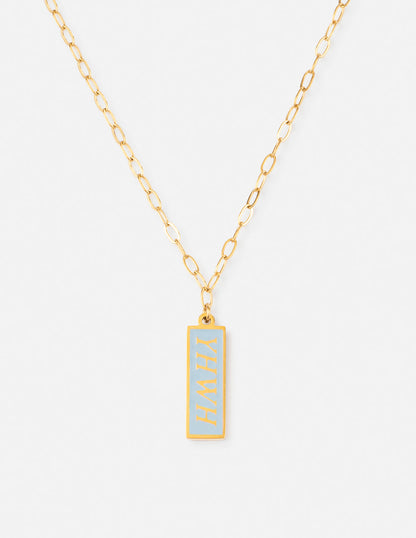 Enamel YHWH Necklace