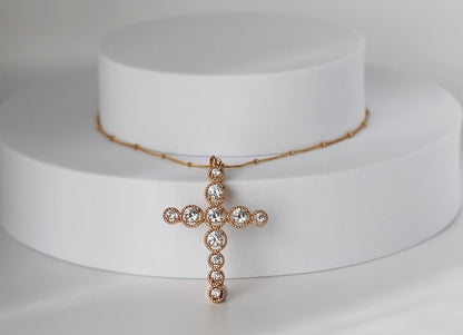 Old World Cross Necklace