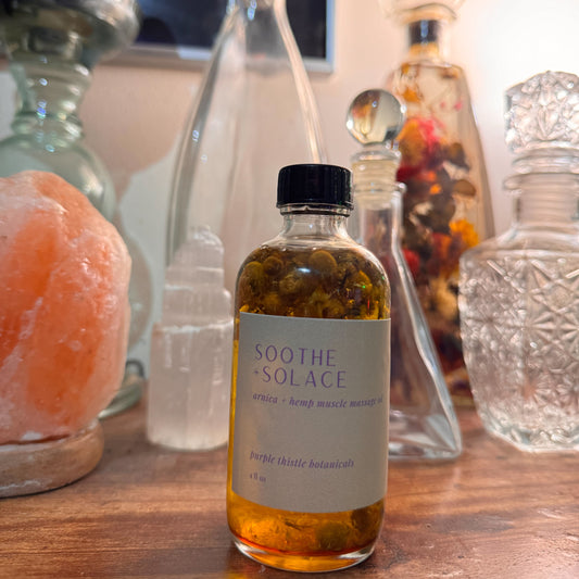 Soothe + Solace Massage Oil